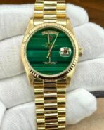 Rolex Day-Date President – Green Malachite Dial  Ref. 18238 | 1997 | 36mm |  Excellent Condition | Solid 18K Gold - Image 4